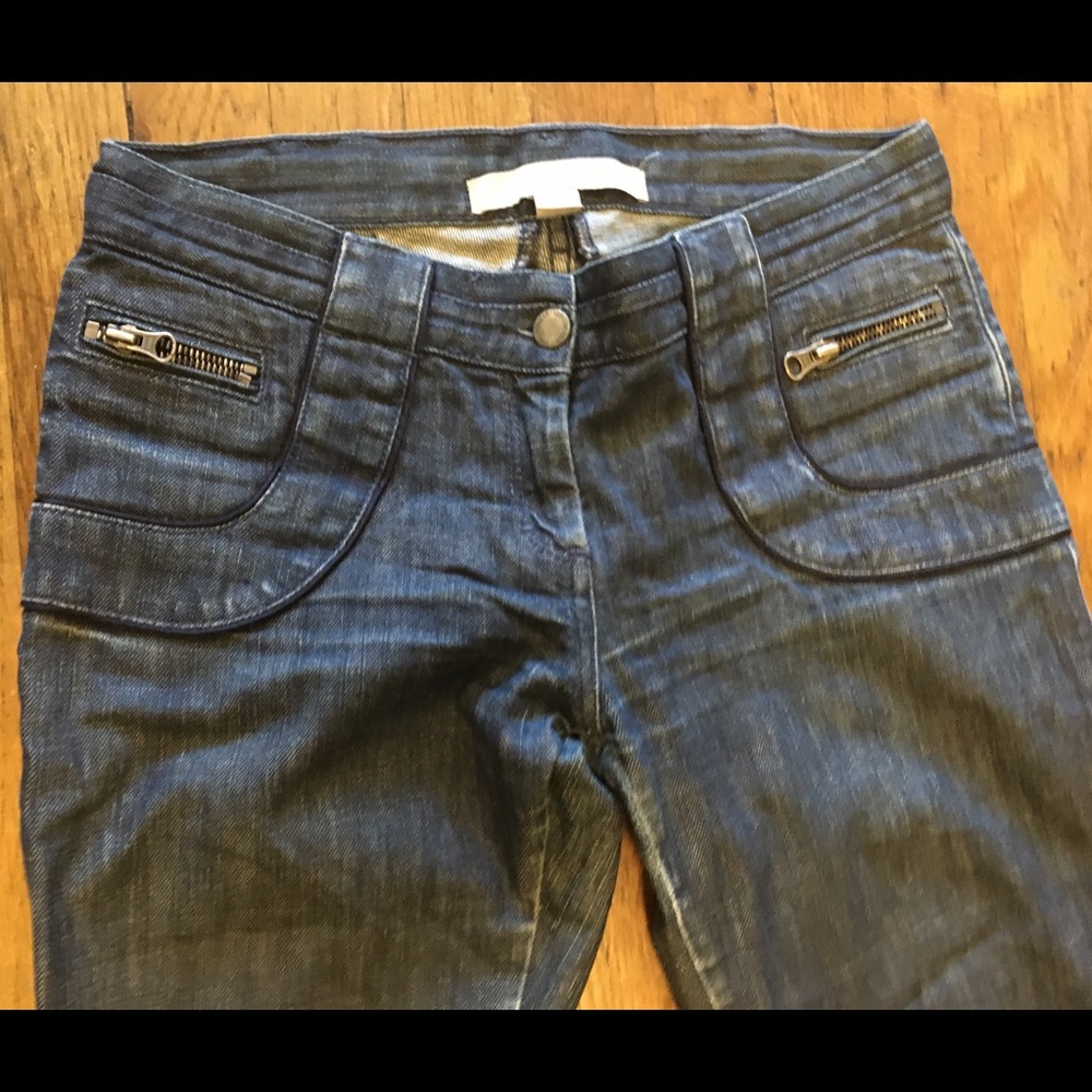 Stella McCartney for H&M zip skinny denim